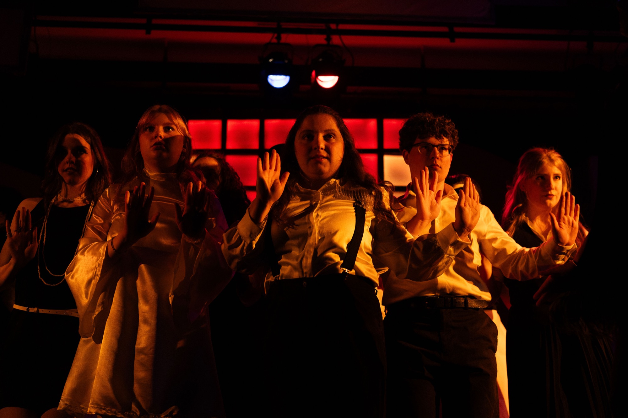 Merrily We Roll Along — production photo 1.