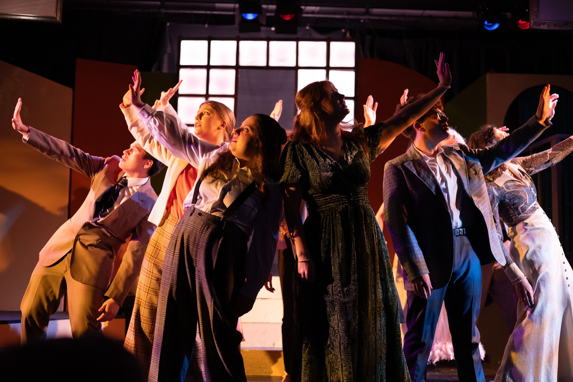 Merrily We Roll Along — production photo 11.