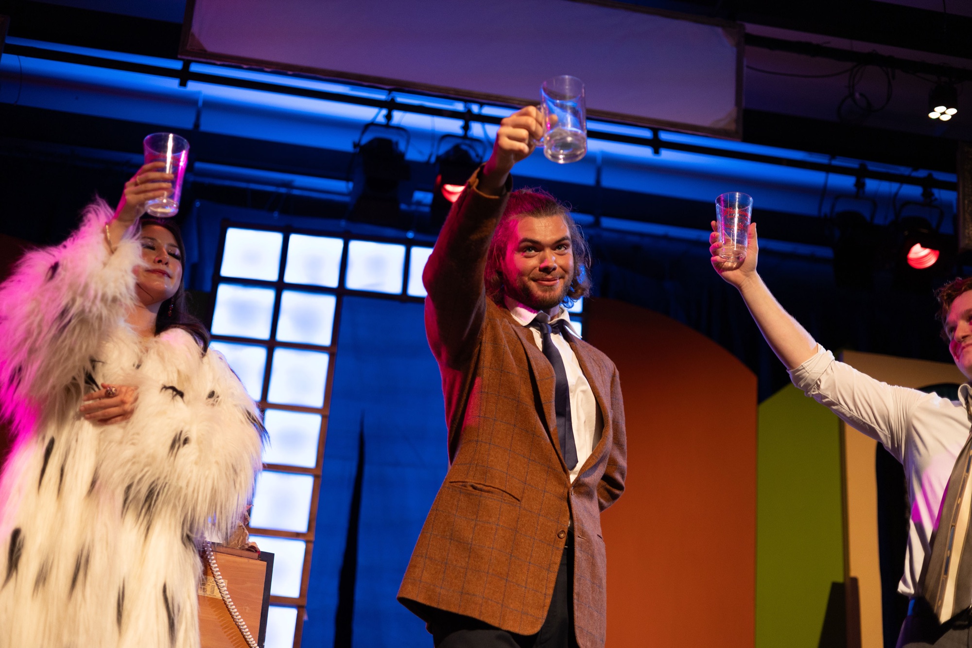 Merrily We Roll Along — production photo 17.